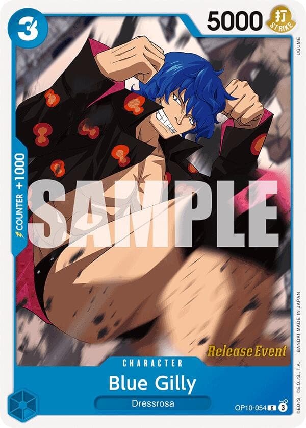 Blue Gilly (Pre-Release Stamp)
