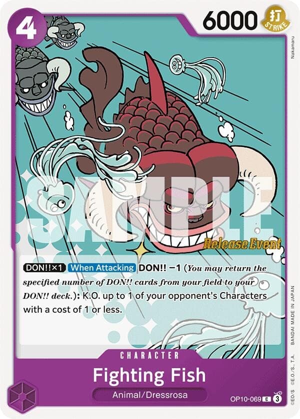 Fighting Fish (Pre-Release Stamp)