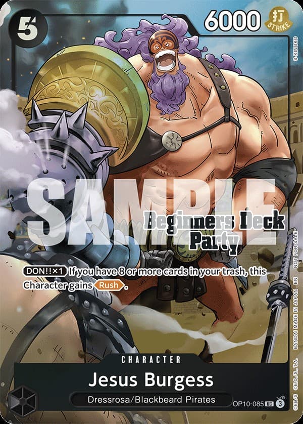Jesus Burgess (Beginners Deck Party | Winner Pack)