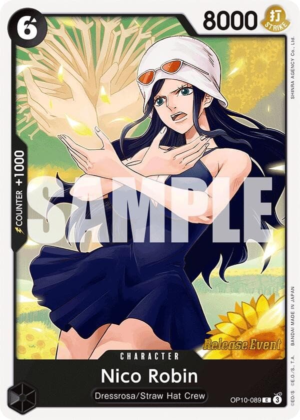 Nico Robin (Pre-Release Stamp)
