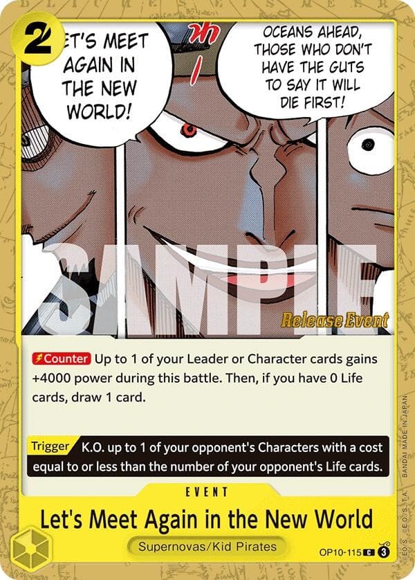 Let's Meet Again in the New World (Pre-Release Stamp)