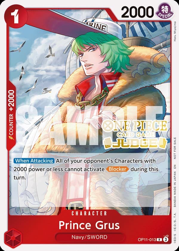 Prince Grus (Judge Pack Vol. 7)