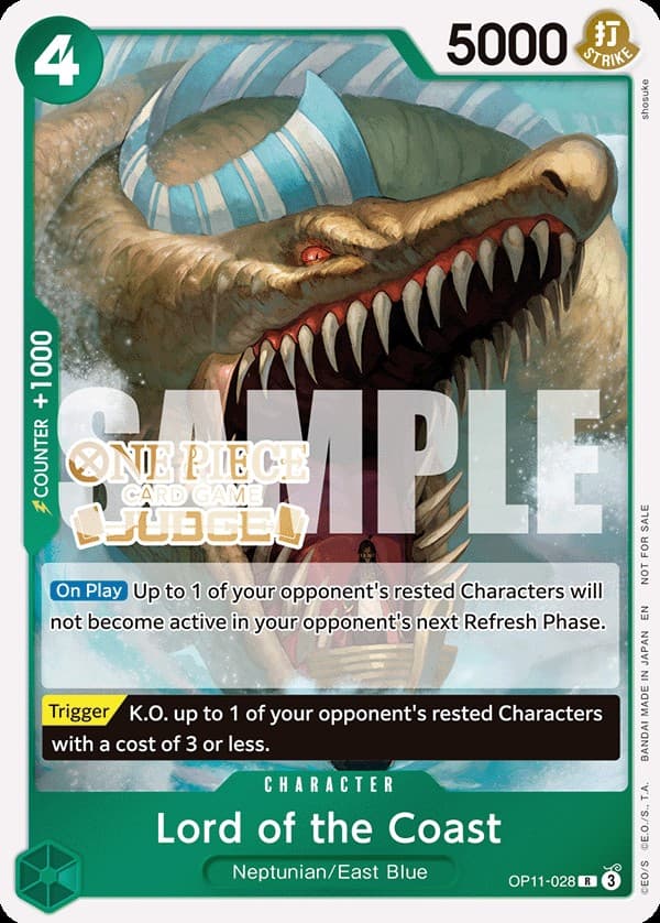 Lord of the Coast (Judge Pack Vol. 7)