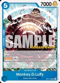 Monkey D. Luffy (Pre-Release Stamp)