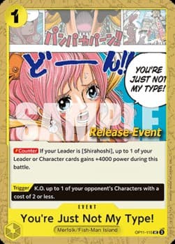 You're Just Not My Type! (Pre-Release Stamp)