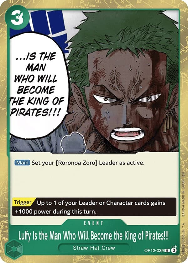 Luffy Is the Man Who Will Become the King of Pirates!!!