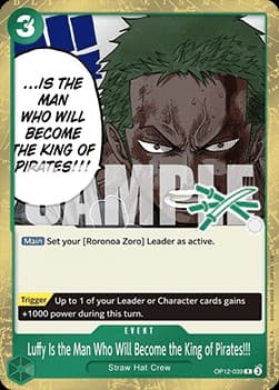 Luffy Is the Man Who Will Become the King of Pirates!!!