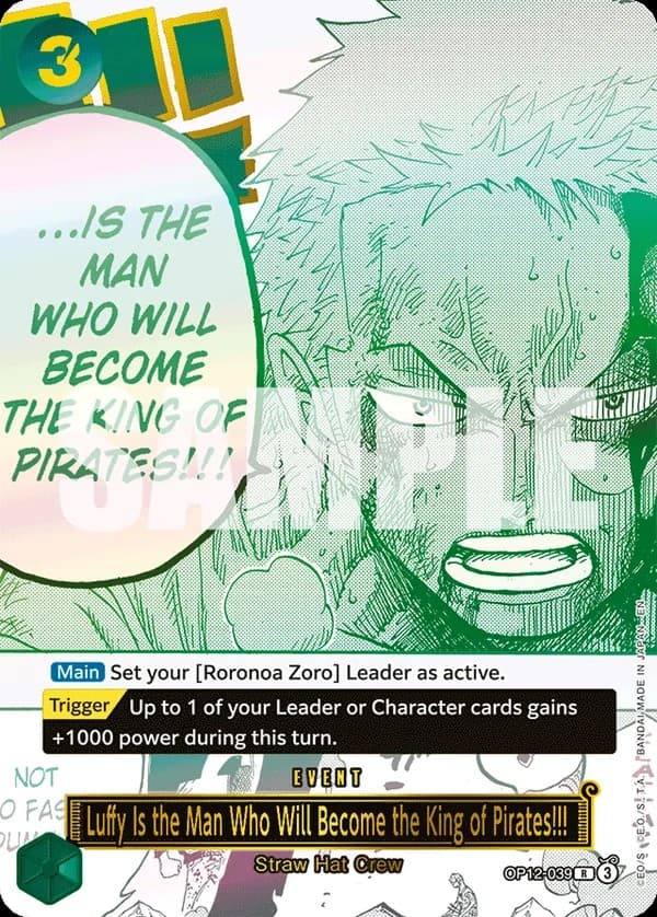 Luffy Is the Man Who Will Become the King of Pirates!!! (3rd Anniversary Set)