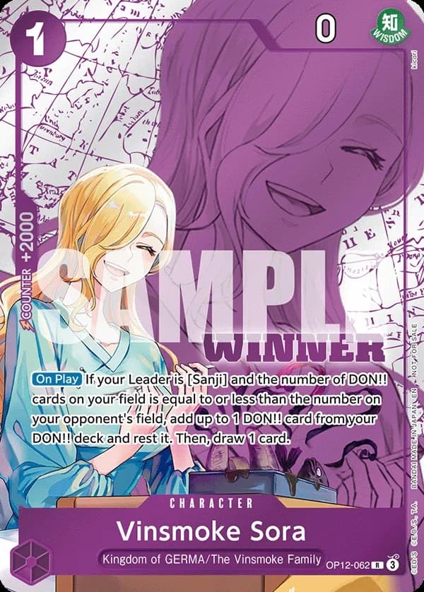 Vinsmoke Sora (Winner Pack 2026 Vol.1)