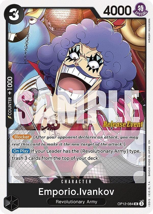 Emporio Ivankov (Pre-Release Stamp)