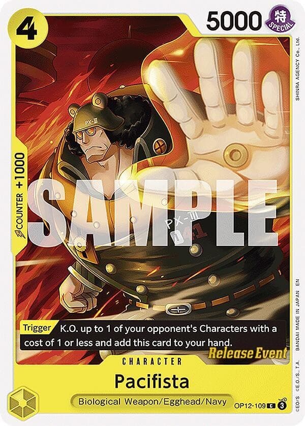 Pacifista (Pre-Release Stamp)