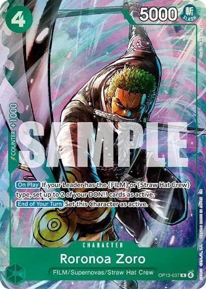 Roronoa Zoro (Premium Card Best Selection Vol.6)