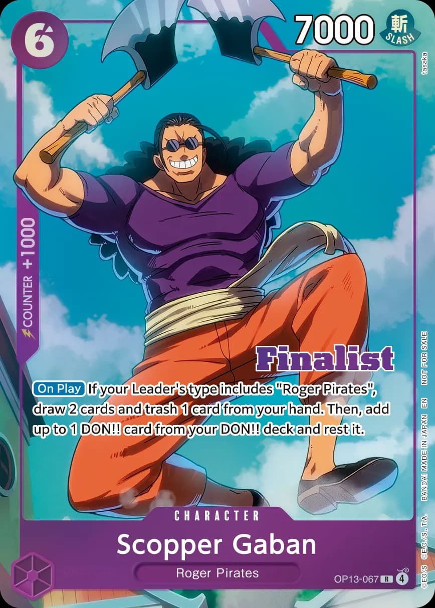 Scopper Gaban (CS 26-27 | Finalist Card Set Vol. 1)