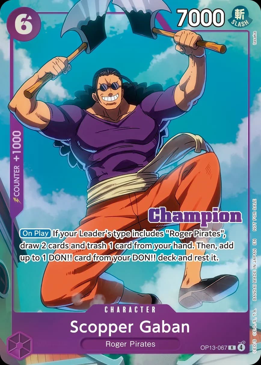 Scopper Gaban (CS 26-27 | Winner Card Set Vol. 1)