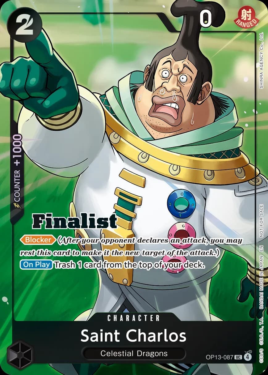 Saint Charlos (CS 26-27 | Finalist Card Set Vol. 1)