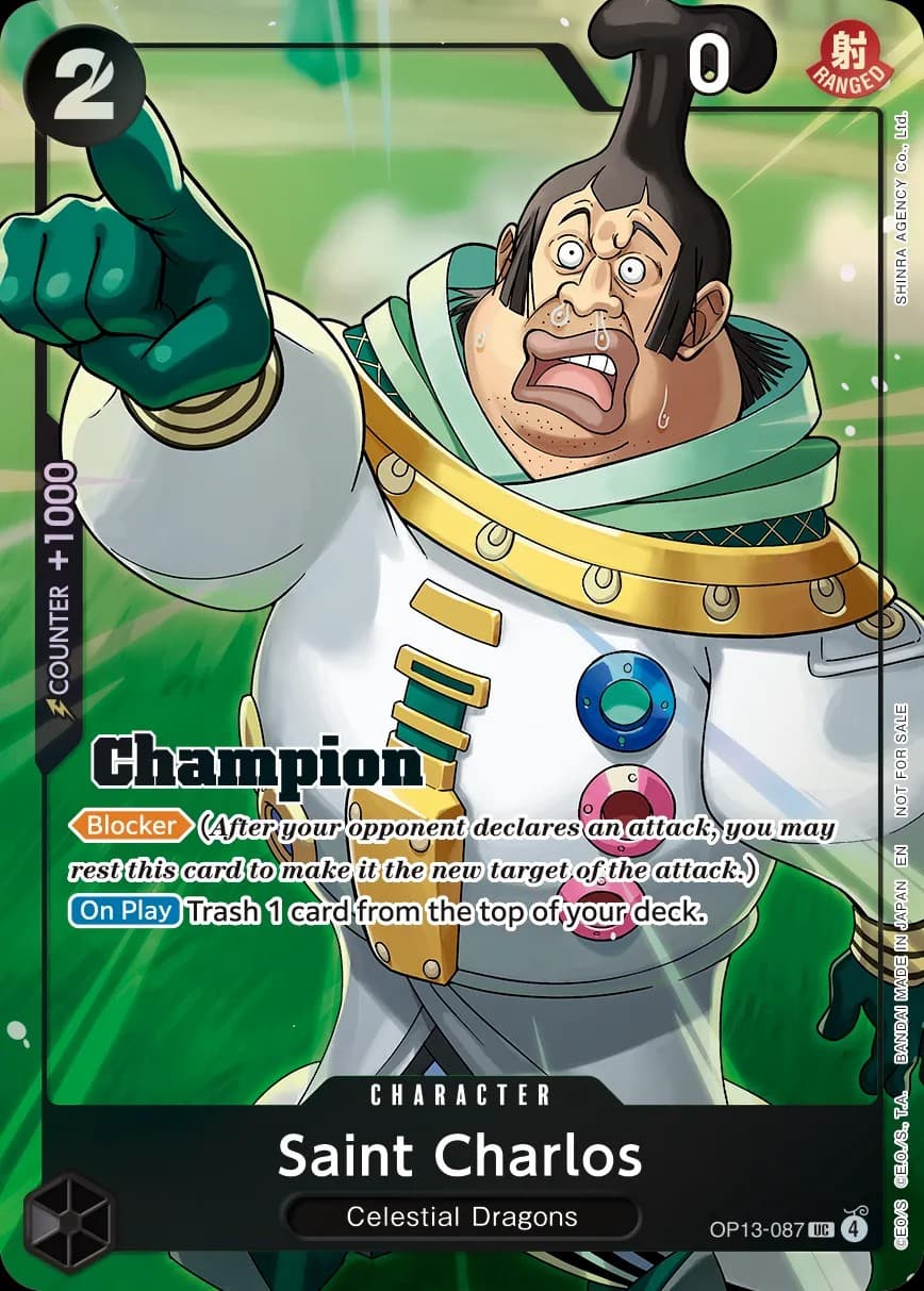 Saint Charlos (CS 26-27 | Winner Card Set Vol. 1)
