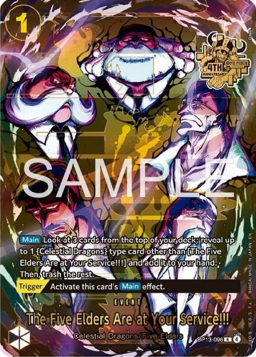 The Five Elders Are at Your Service!!! (4th Anniversary Set)