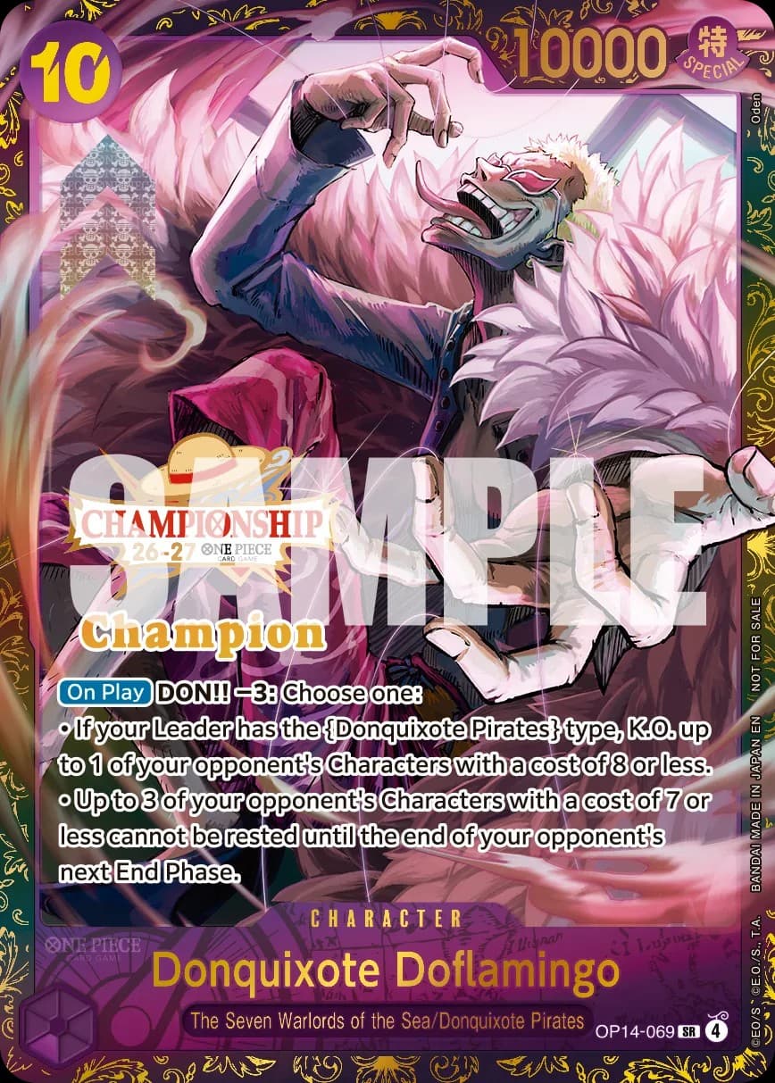 Donquixote Doflamingo (Championship 26-27 | Champion)