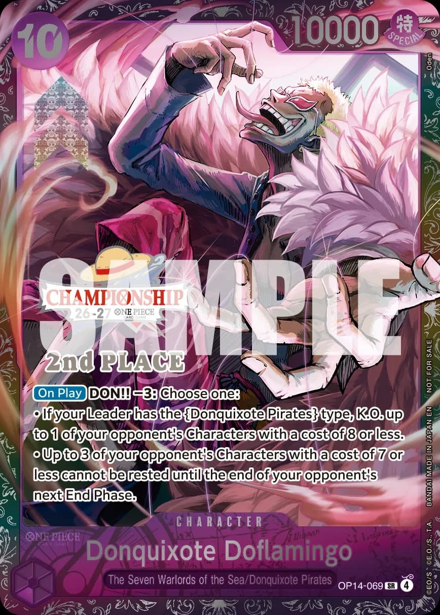 Donquixote Doflamingo (Championship 26-27 | 2nd Place)