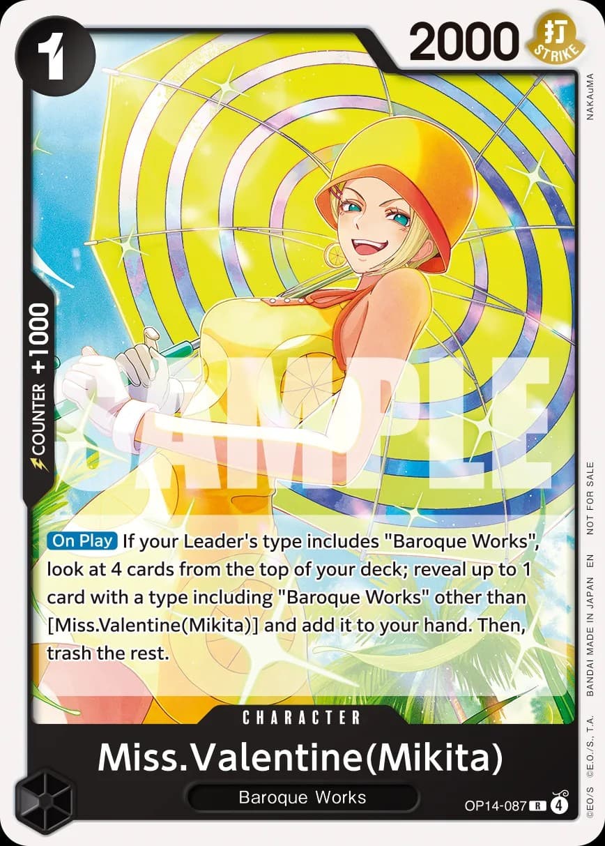 Miss Valentine (Mikita) (Store Tournament 2025 Vol.3 | Participation Pack)