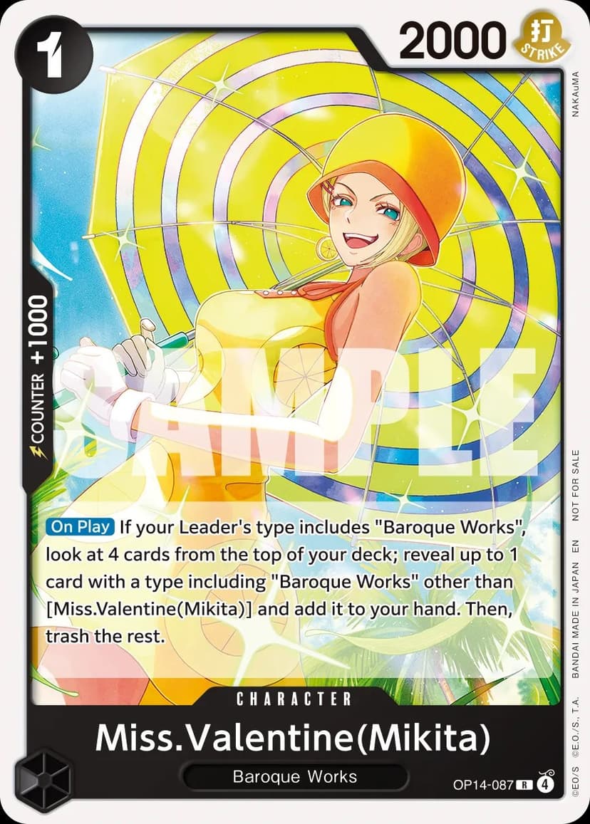 Miss Valentine (Mikita) (Store Tournament 2025 Vol. 3 | Participation Pack)