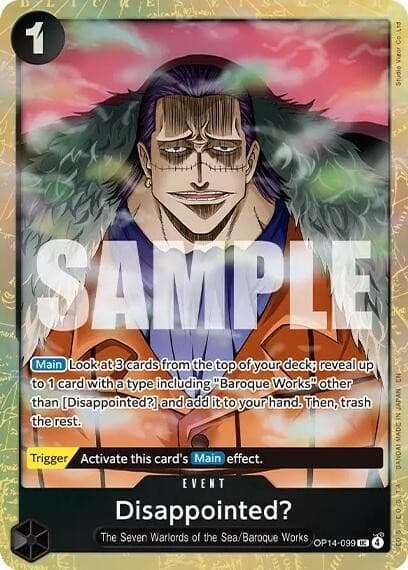 Disappointed? (Premium Card Best Selection Vol.6)