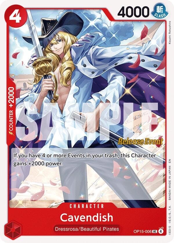 Cavendish (Pre-Release Stamp)