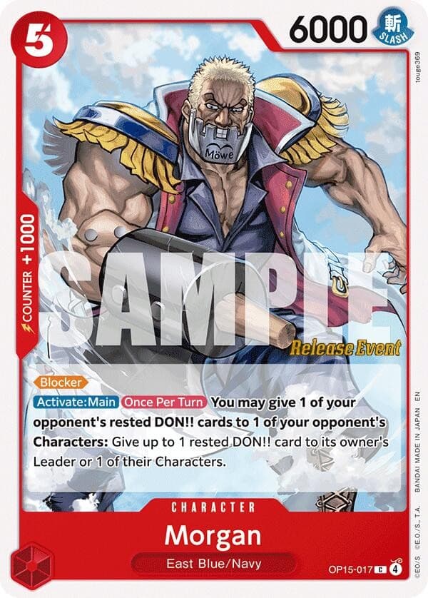Morgan (Pre-Release Stamp)