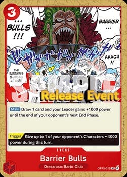 Barrier Bulls (Pre-Release Stamp)