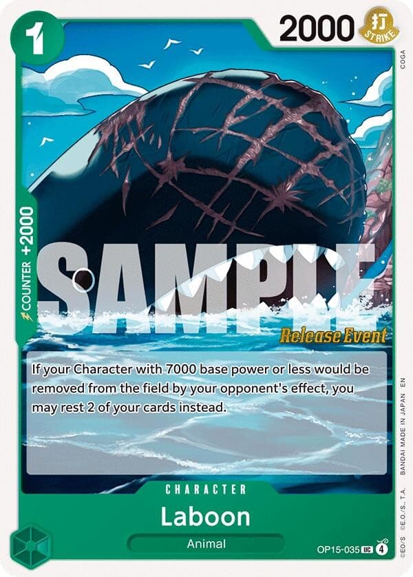 Laboon (Pre-Release Stamp)