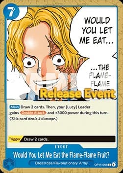 Would You Let Me Eat the Flame-Flame Fruit? (Pre-Release Stamp)