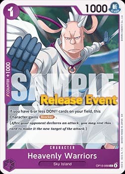 Heavenly Warriors (Pre-Release Stamp)