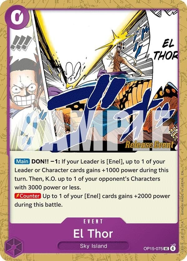 El Thor (Pre-Release Stamp)