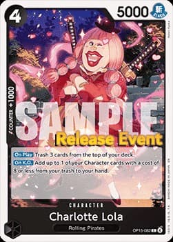 Charlotte Lola (Pre-Release Stamp)