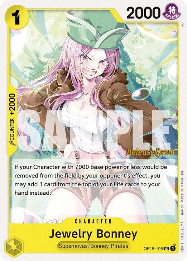 Jewelry Bonney (Pre-Release Stamp)