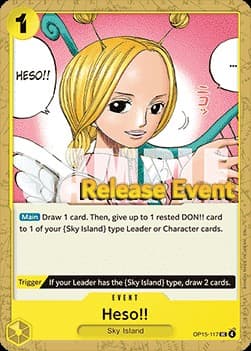 Heso!! (Pre-Release Stamp)