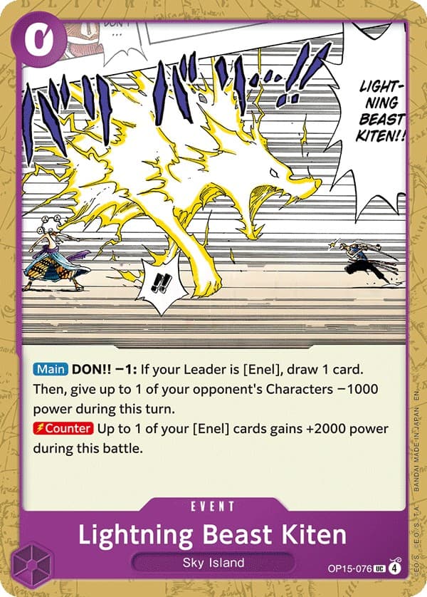 Lightning Beast Kiten