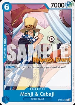 Mohji & Cabaji (Pre-Release Stamp)