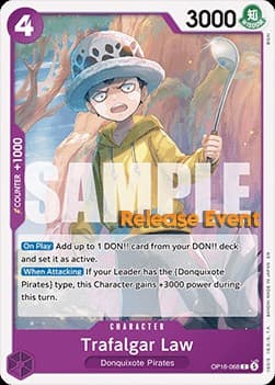 Trafalgar Law (Pre-Release Stamp)