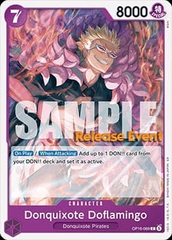 Donquixote Doflamingo (Pre-Release Stamp)
