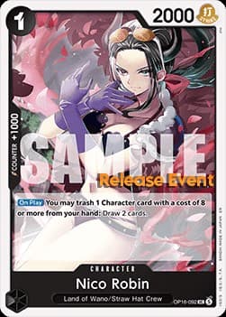 Nico Robin (Pre-Release Stamp)