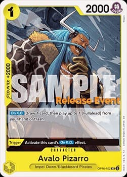 Avalo Pizarro (Pre-Release Stamp)