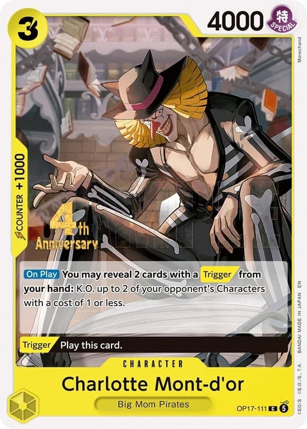 Charlotte Mont-d'or (4th Anniversary Stamp)