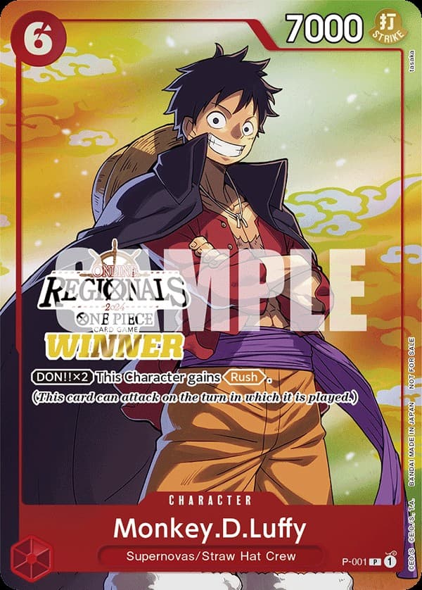 Monkey D. Luffy (Regional 2024 | Winner)