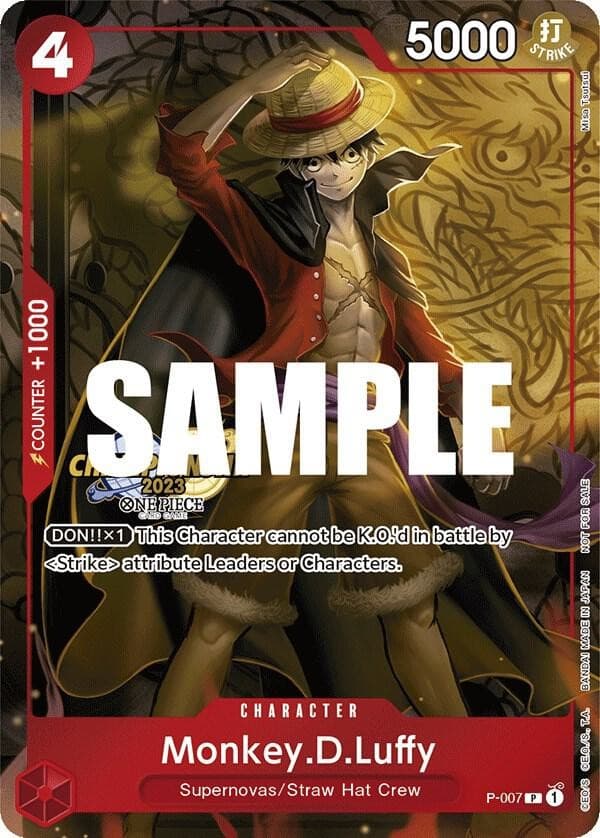 Monkey D. Luffy (Championship 2023 | Celebration Pack)