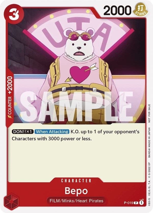 Bepo (One Piece Film Red Promo)