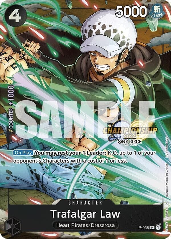 Trafalgar Law (Gold Text | Championship 2024 | Event Pack)