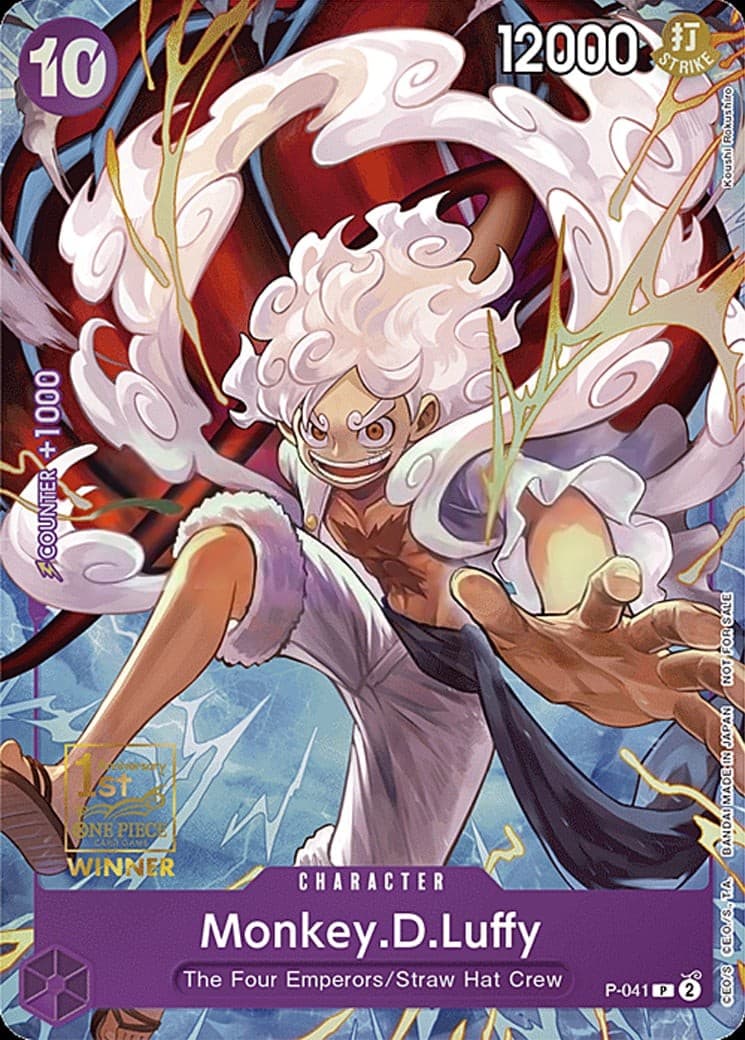 Monkey D. Luffy (1st Anniversary | Winner Gold Stamp)