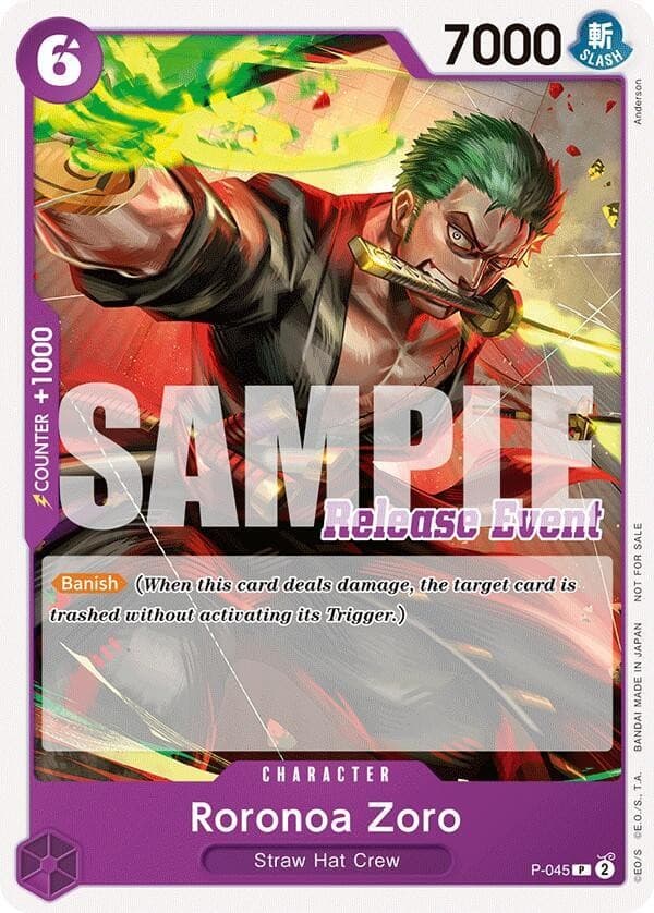 Roronoa Zoro (Release Event Pack | Non-Foil)