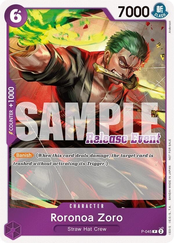 Roronoa Zoro (Release Event Winner Pack | Foil)